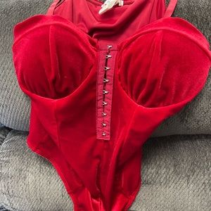 Bozzolo Red  sexy top